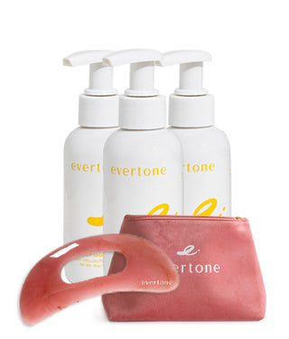 Anti-Cellulite Cream/Body Shaper + Gua Sha Tool Set
