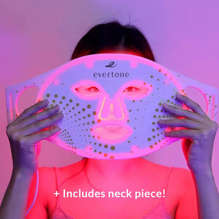 LUMIFLEX Near Infrared + LED Face and Neck Mask - Evertone Skin
