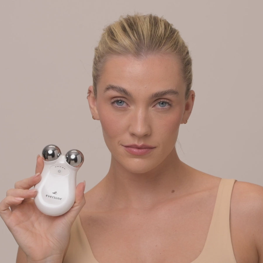 Evertone Microcurrent Facial Toning Device With Serum Evertone Skin